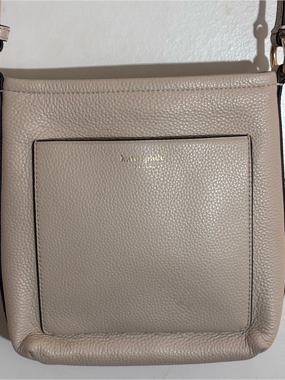 kate spade new york Ava Colorblocked Pebbled Leather Small Swingpack